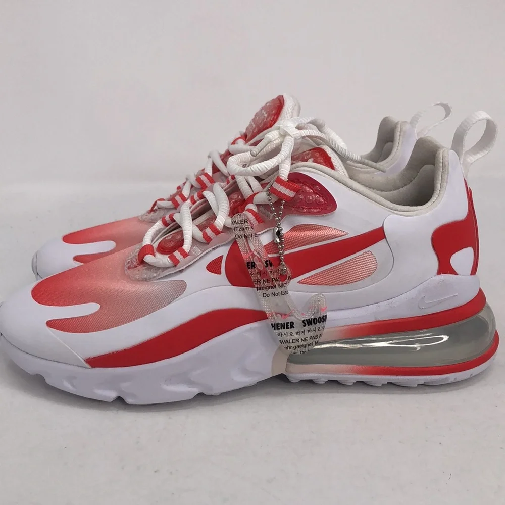 Nike Women’s Air Max 270 React SE BV3387-100 Bubble Wrap Running Shoes - Size 6 - Picture 6 of 13